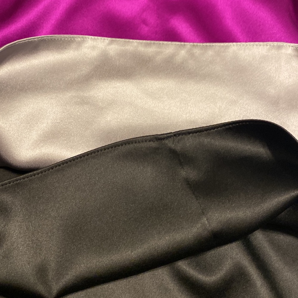 GIANNI BINI silk corset color block mini dress - Picture 12 of 13